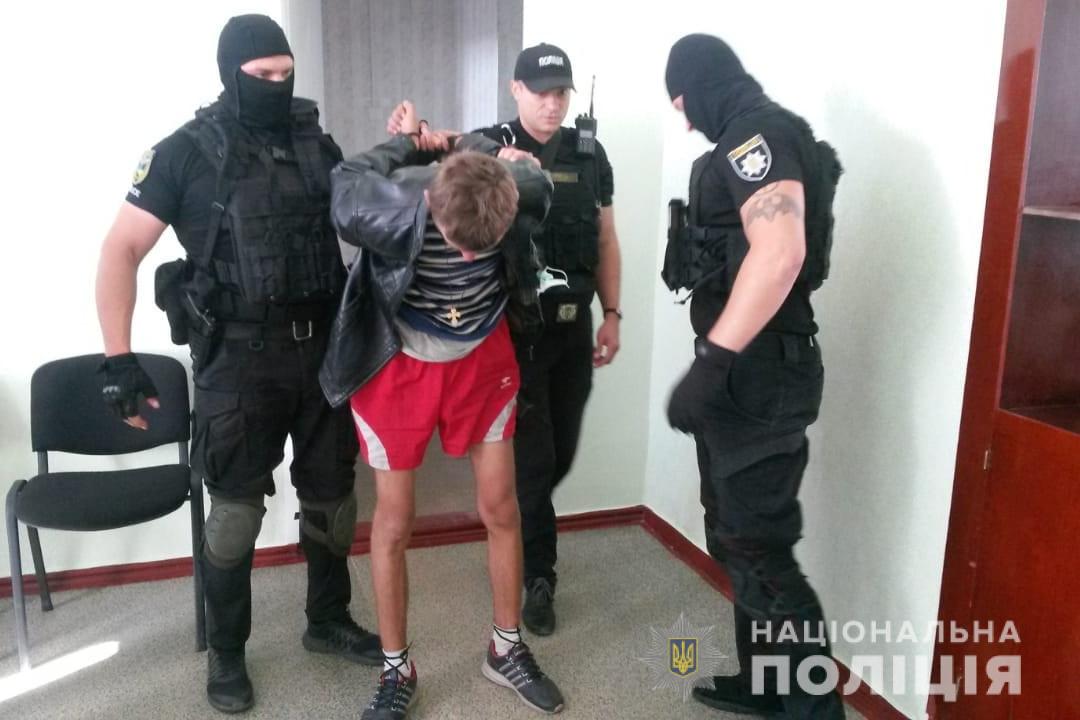 В Лисичанске мужчина-