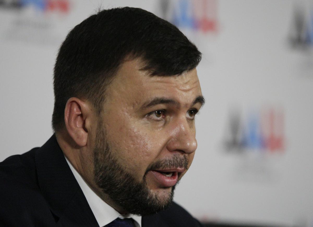 Главарь "ДНР" Пушилин ответил на заявление Путина о Донбассе