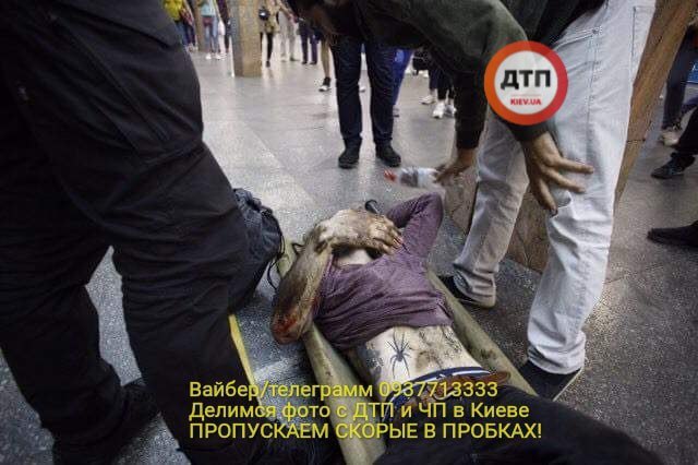 Мужчина отделался легкими травмами