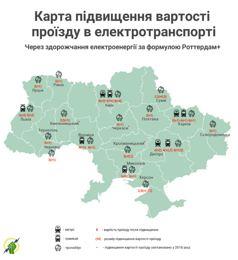 Подорожание проезда в электротранспорте Подорожание проезда в электротранспорте