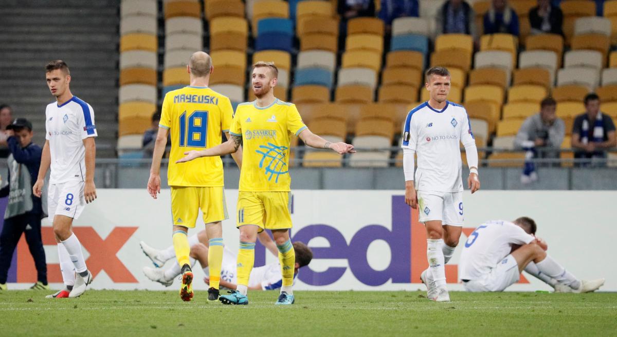 В матче Лиги Европы "Динамо" подвела концентрация, считает Александр Хацкевич