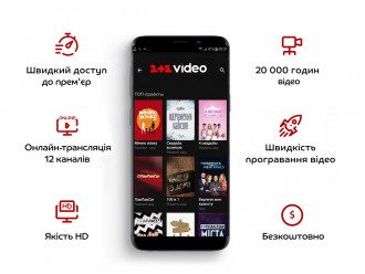 1+1 медиа запустила мобильное приложение для просмотра фильмов и сериалов 1+1 медиа запустила мобильное приложение для просмотра фильмов и сериалов
