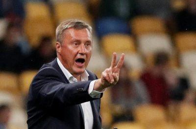 В матче Лиги Европы "Динамо" подвела концентрация, считает Александр Хацкевич