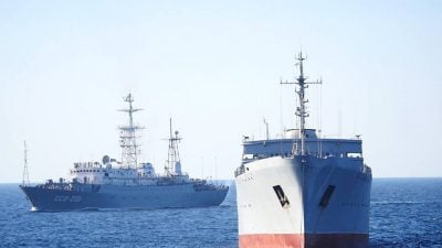 В ВМС заявили об "опасных инцидентах" с Россией во время прохождения кораблей в Азовском море