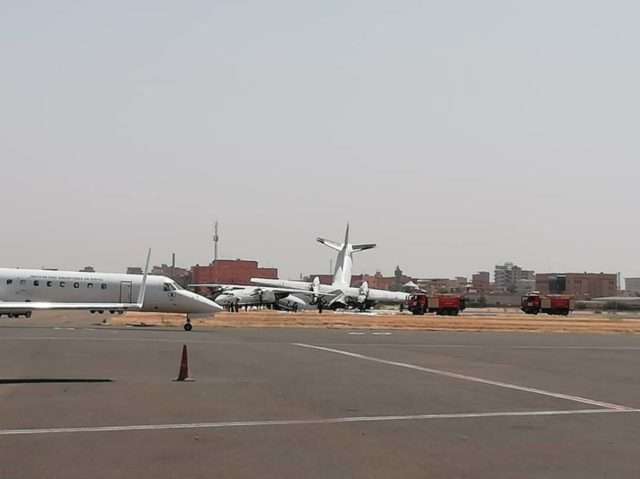 Столкновение двух "Ан" в аэропорту столицы Судана Хартума