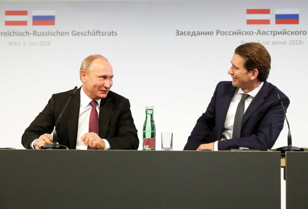 Путин и Курц Путин и Курц