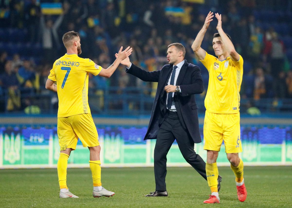 Сборная Украины в игре против Чехии в первом тайме допустила ошибки, отметил Андрей Шевченко
