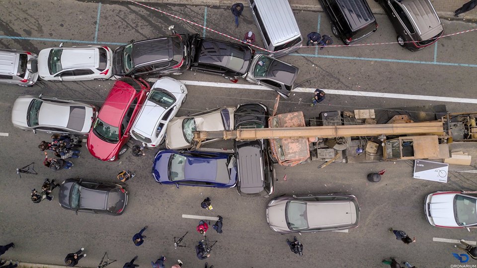 В Сети показали последствия масштабной аварии в Киеве на Печерске с высоты птичьего полета В Сети показали последствия масштабной аварии в Киеве на Печерске с высоты птичьего полета
