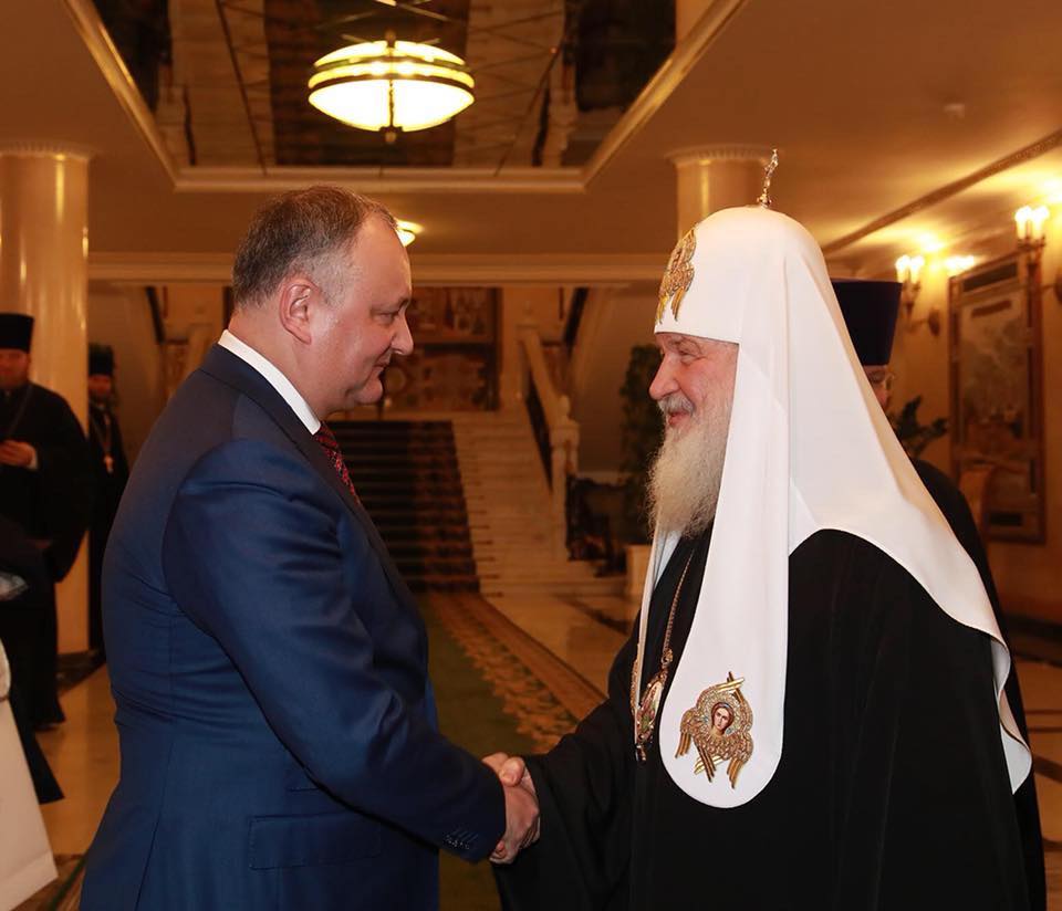 В Молдове пытаются уйти от визита патриарха РПЦ Кирилла