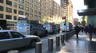 Эвакуация из здания CNN / Twitter
