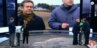 Охрименко в России едва не лишился бороды / Фото: скриншот из видео