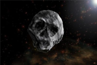 Астероид в форме черепа