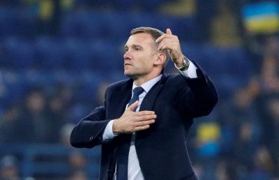 Андрей Шевченко отметил, что сборная Украины в игре против Чехии в первом тайме допустила ошибки