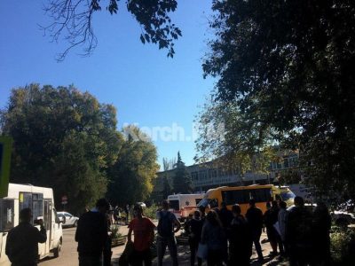 В колледже в Керчи сработало взрывное устройство