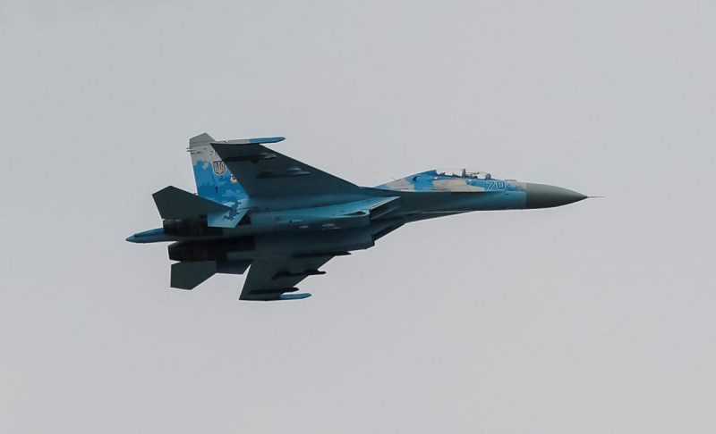 Над Черным морем потерпел крушение российский Су-27