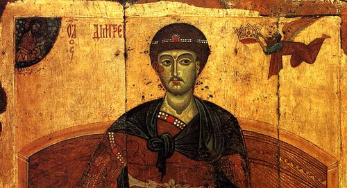 Икона Дмитрия Солунского Икона Дмитрия Солунского