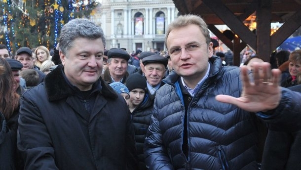 Андрей Садовой, петр Порошенко Андрей Садовой, петр Порошенко