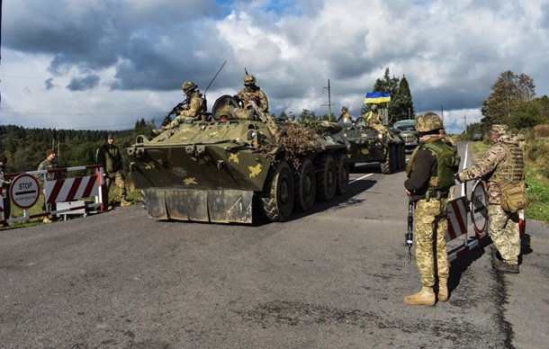 военные учения ЗСУ на Закарпатье военные учения ЗСУ на Закарпатье