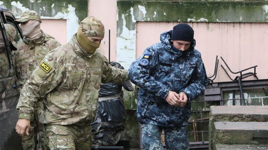 Арест украинских моряков