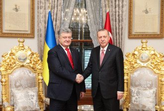 Порошенко, Эрдоган
