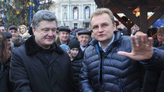 Андрей Садовой, петр Порошенко Андрей Садовой, петр Порошенко