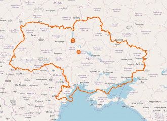 OpenStreetMap показал карту Украины без Крыма / @osm_ua OpenStreetMap показал карту Украины без Крыма / @osm_ua
