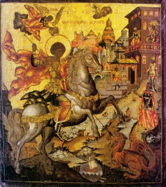 Великомученик Георгий Победоносец. Икона Великомученик Георгий Победоносец. Икона
