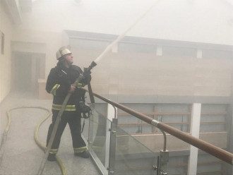 В Киеве в здании Минфина произошел пожар В Киеве в здании Минфина произошел пожар