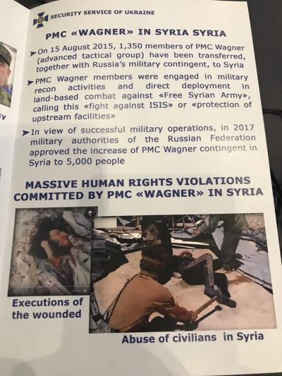 Факты, фамилии, доказательства: Украина направила в НАТО два доклада о российских наемниках
