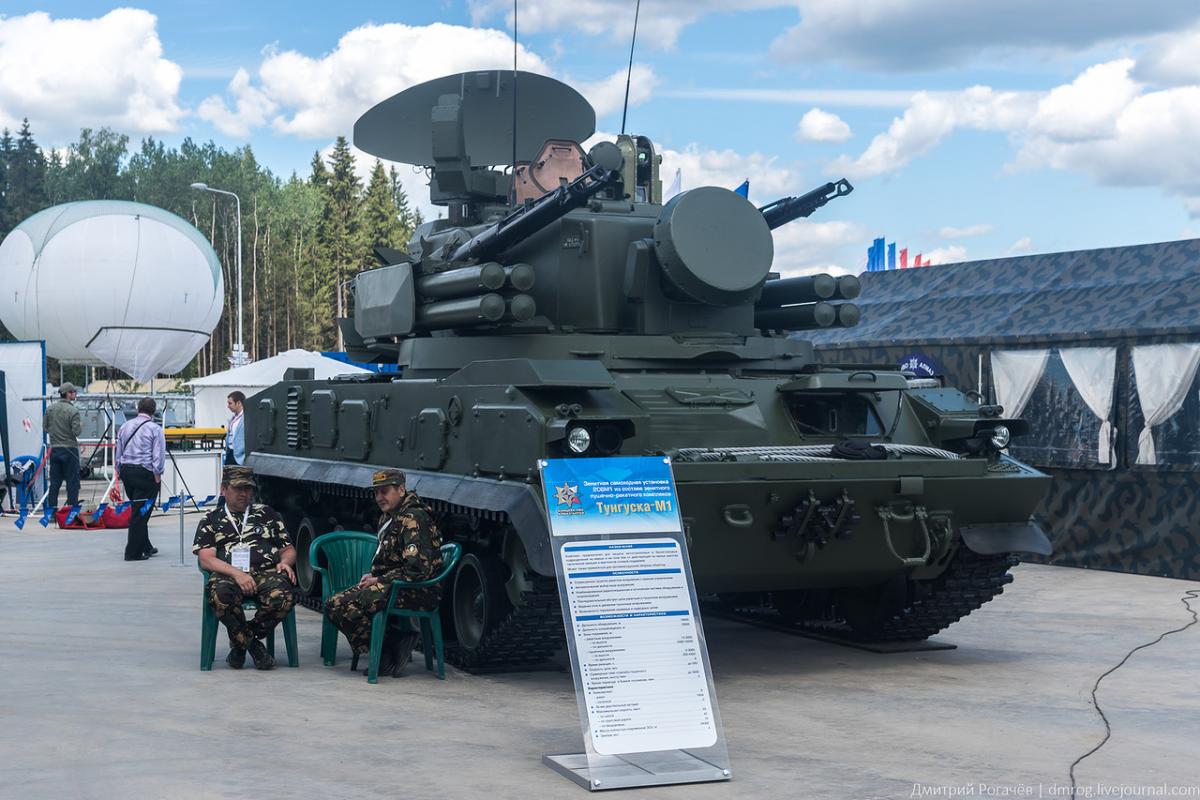 Зенитная самоходная установка 2С6М1