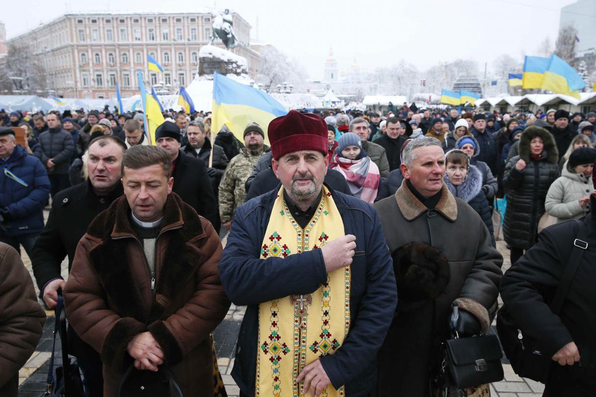В Киеве проходит Объединительный собор / Reuters