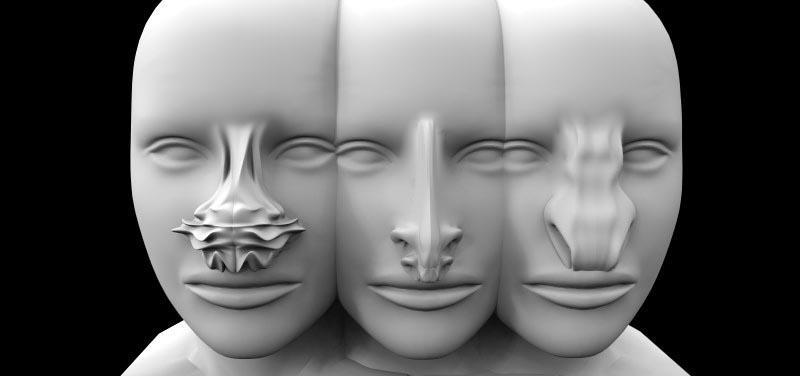 Человеческий нос, Марс