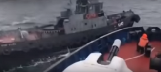 Российские корабли атаковали украинцев незаконно / Фото: скриншот из видео
