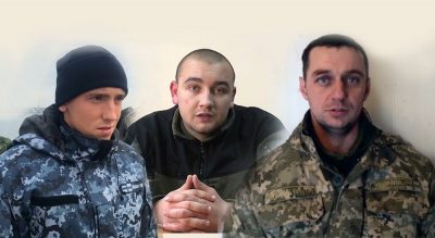 Пленные украинские моряки / "Цензор.нет" Пленные украинские моряки / "Цензор.нет"