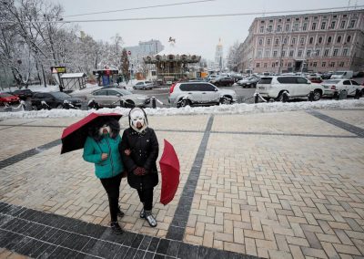 Синоптики спрогнозировали, что в Киеве на выходных днем будет плюсовая температура