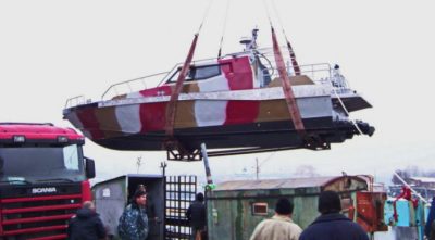 Украинские пограничники получили новый катер