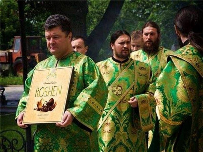 Страусиные яйца Порошенко