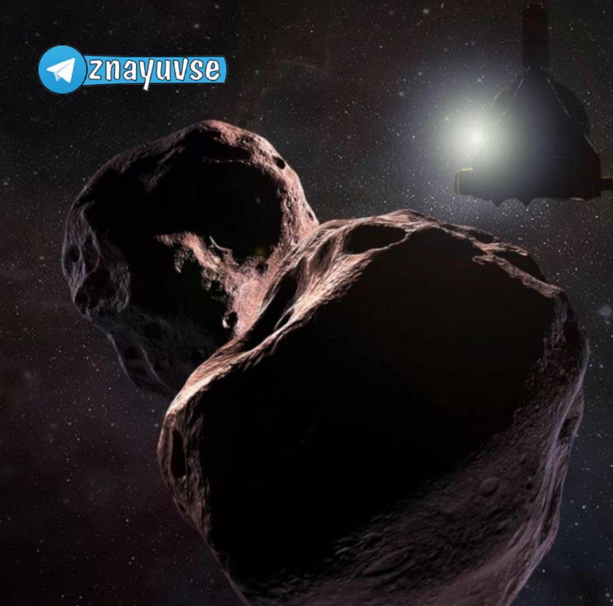 Ультима Туле выглядит примерно так Ультима Туле выглядит примерно так