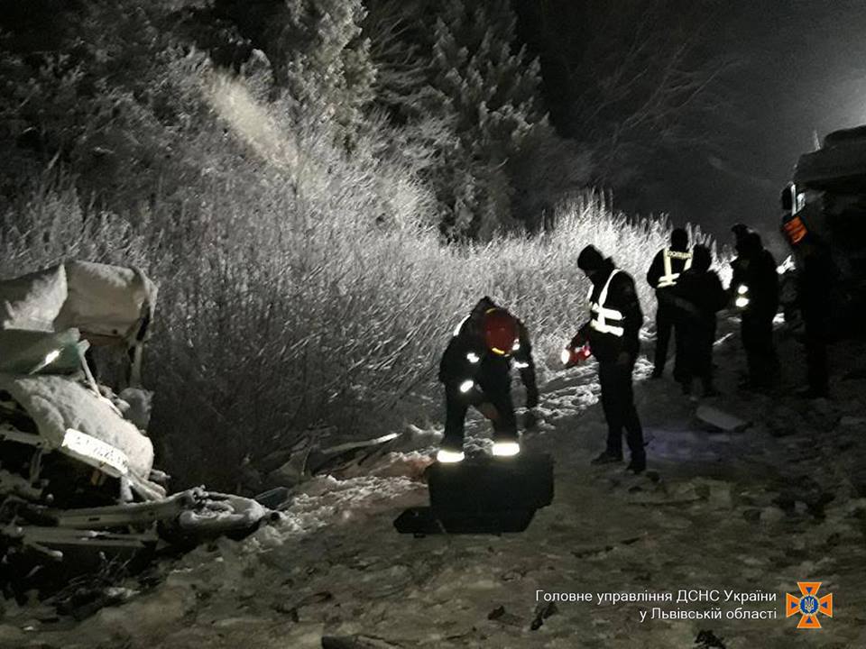 На Львовщине произошло тройное ДТП, есть жертвы