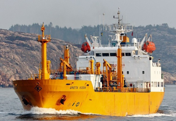 В Керченском проливе произошел пожар на двух суднах/ fleetmon.com