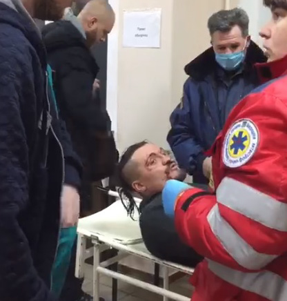 В Запорожье избили активиста Сергея Мазуренко