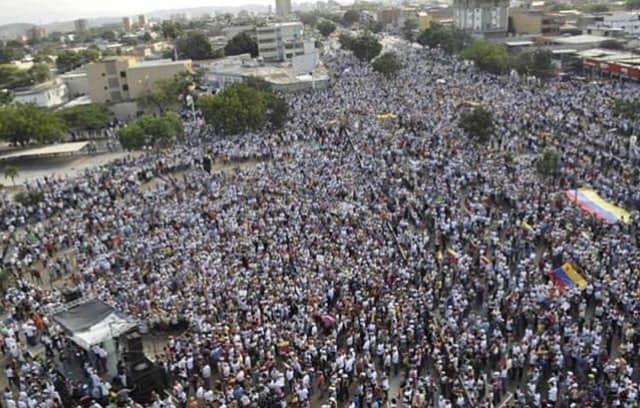 Протесты в Венесуэле