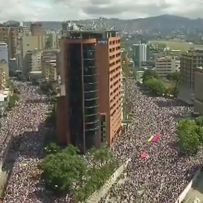 Протесты в Венесуэле