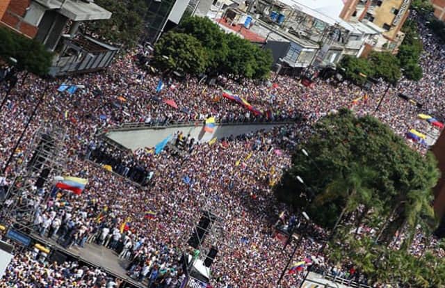 Протесты в Венесуэле