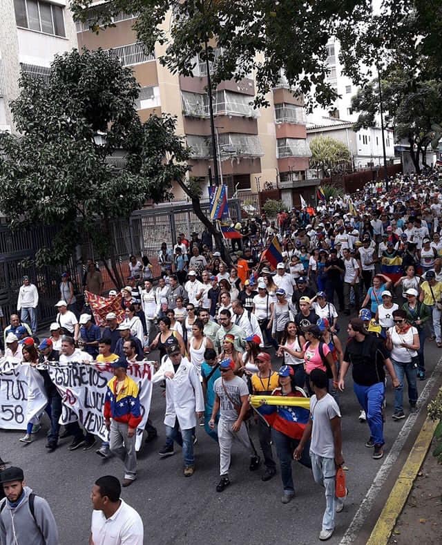 Протесты в Венесуэле