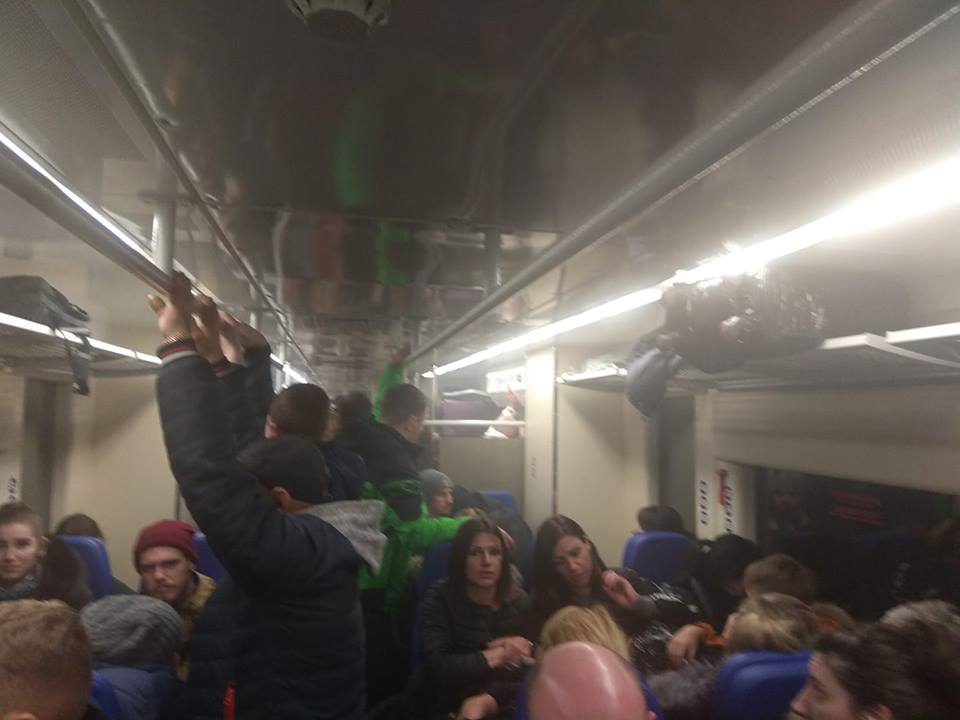 Новая поломка Бориспольского экспресса