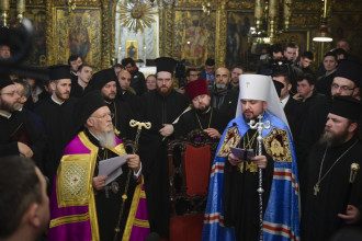 Патриарх Варфоломей подписал томос об автокефалии ПЦУ / president.gov.ua Патриарх Варфоломей подписал томос об автокефалии ПЦУ / president.gov.ua