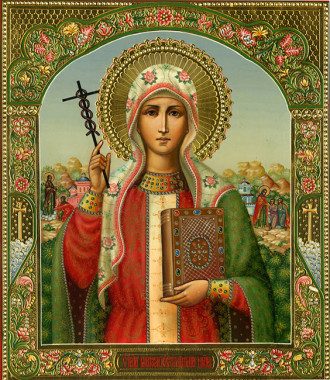 Святая Нина. Икона Святая Нина. Икона
