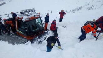 На Закарпатье найдено тело туриста, погибшего в результате схождения лавины