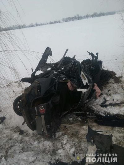 Опубликовано видео момента ДТП на Николаевщине с восемью жертвами Опубликовано видео момента ДТП на Николаевщине с восемью жертвами
